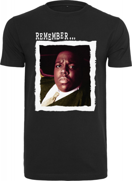 Mister Tee T-Shirt Biggie Remember Tee Black