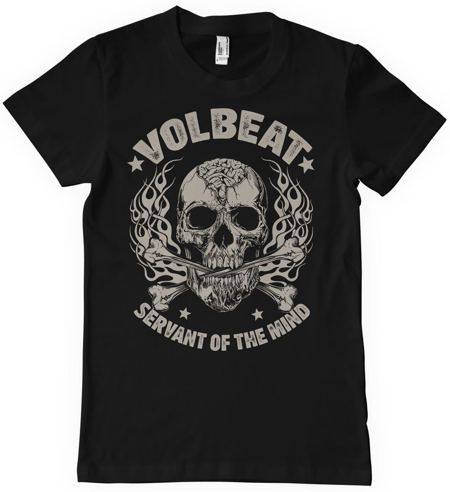 Volbeat T-Shirt Skull & Crossbones T-Shirt WMX-1-VB006-H34-3 - Herren / Unisex