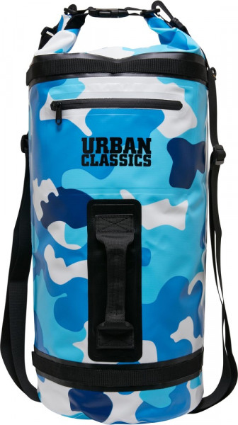 Urban Classics Adventure Dry Backpack Bluewhitecamo