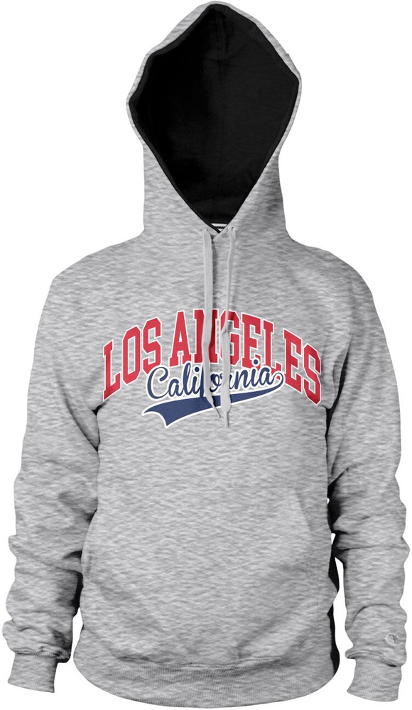 Hybris Los Angeles California Hoodie Heather-Grau - Herren / Unisex