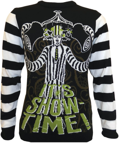 Beetlejuice - Showtime (Knitted) Sweatshirt Multi Colour