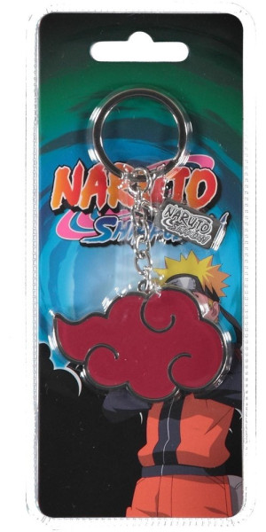 Naruto Shippuden - Metal Keychain Silver