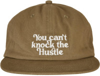 Cayler & Sons Knock The Hustle Strapback Cap Olive/Offwhite