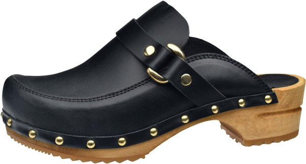 Sanita Damen Clogs Wood-Lillen Open 478340