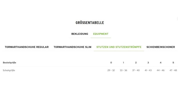 Erima Stutzenstrumpf 07-0218