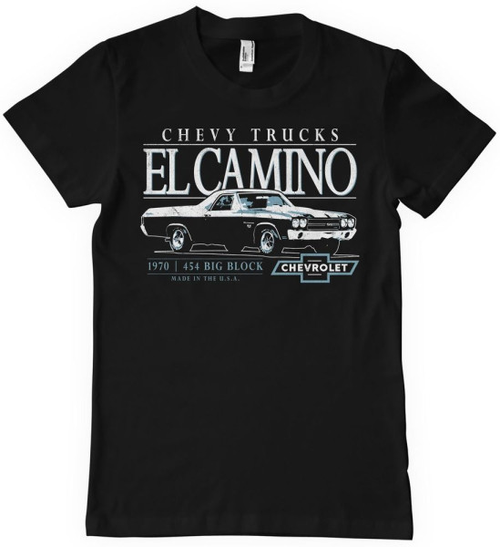 El Camino T-Shirt Chevy Big Block T-Shirt GM-1-ELCA001-H60-10