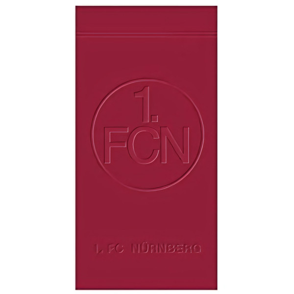 1. FC Nürnberg Gästetuch Emblem Fussball Rot