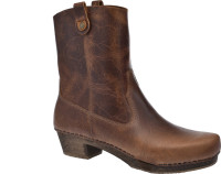 Sanita Damen Stiefel Wood-Kit Western Flex Boot Cognac