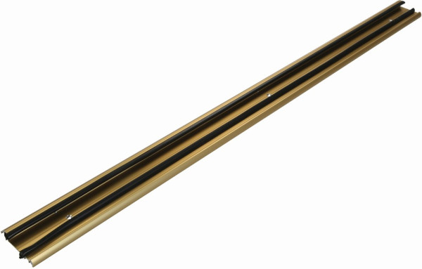 Fixman Beschläge Dünnes Übergangsprofil / Türdichtung, 914 mm Gold-Gold