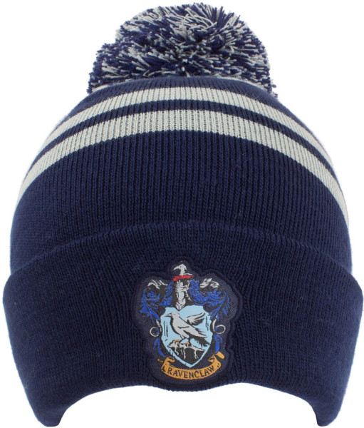 Harry Potter - House Ravenclaw (Pom Beanie) Mütze Blue/Silver