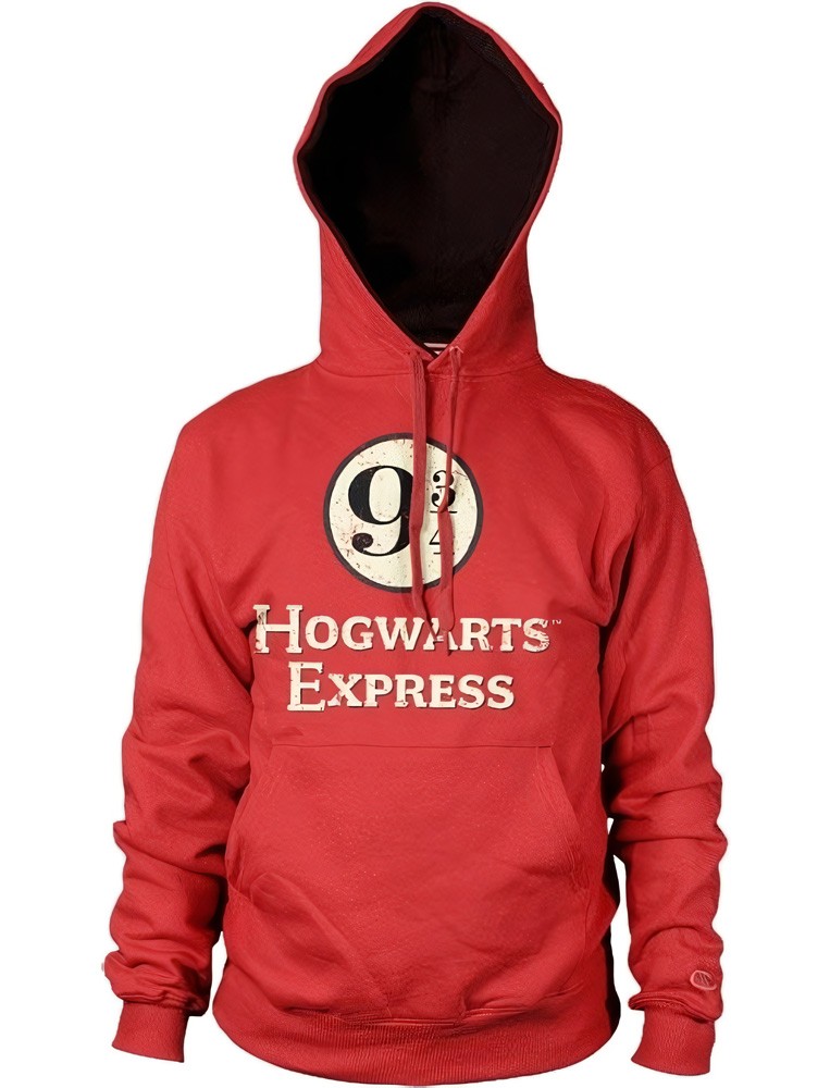 Harry Potter Hogwarts Express Platform 9-3/4 Hoodie Rot - Herren / Unisex