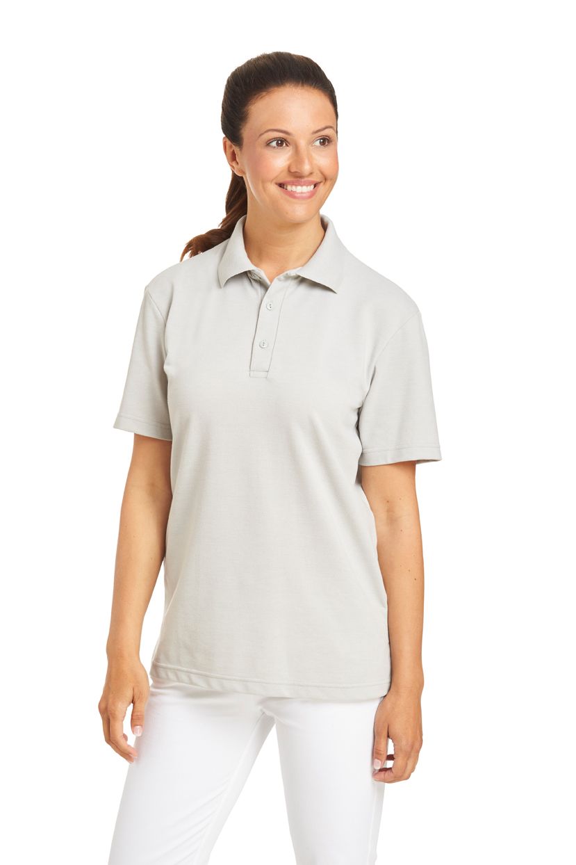 Leiber Polo-Shirt 08/2515/29 Silbergrau - Herren / Unisex