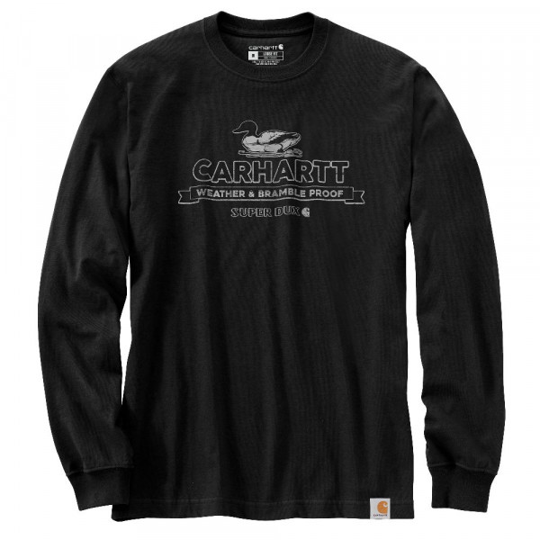 Carhartt Longsleeve Super Dux Graphic L/S T-Shirt Black