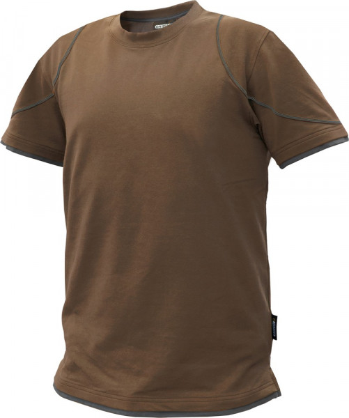 Dassy T-Shirt Kinetic COSPA04 Lehmbraun/Anthrazitgrau