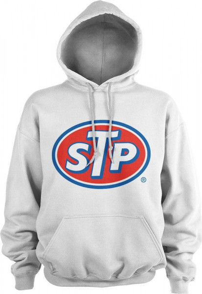 STP Classic Logo Hoodie White