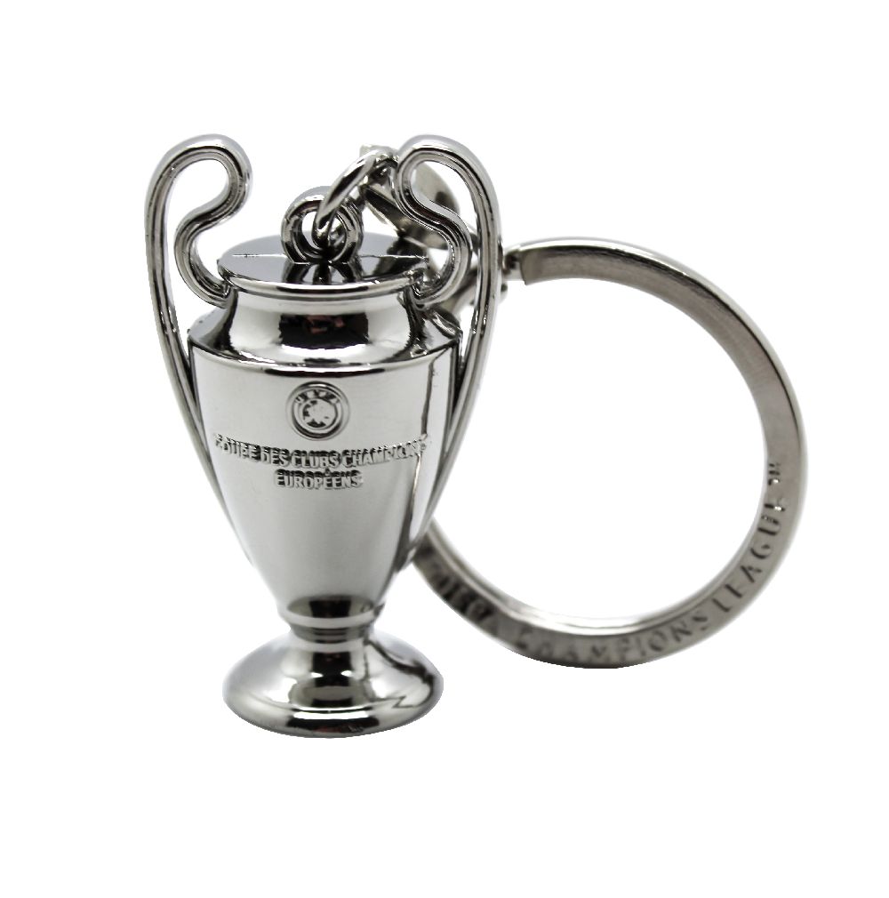 UEFA Champions League Pokal-Schlüsselanhänger 3D Fussball 