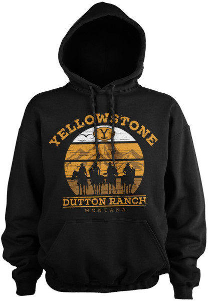 Yellowstone Cowboys Hoodie Black