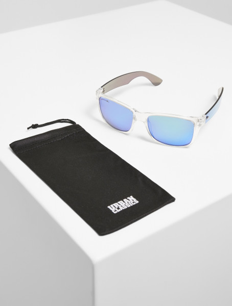 Urban Classics Sonnenbrille 110 Sunglasses UC Transparent/Blue