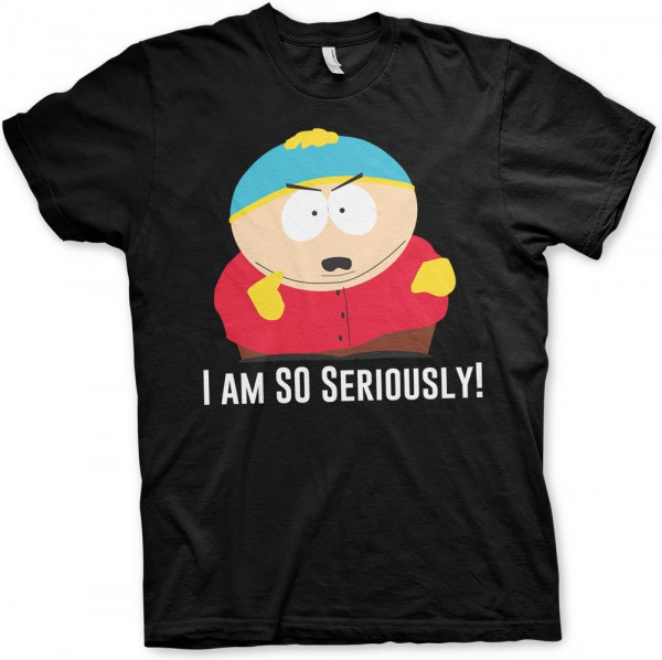 South Park Eric Cartman I Am So Seriously T-Shirt Black