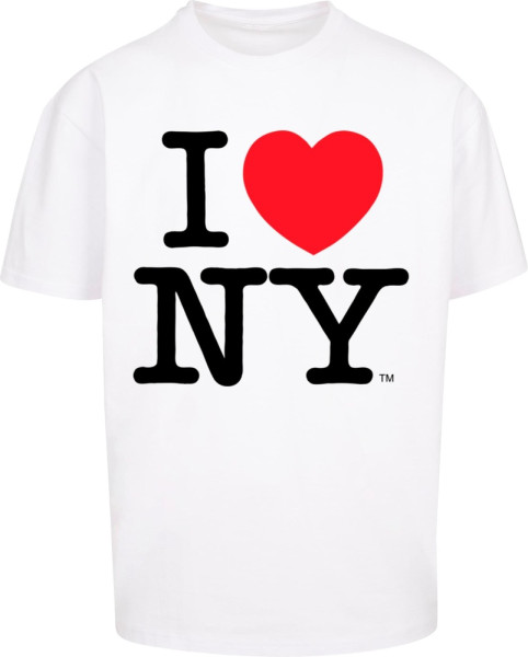 Merchcode T-Shirt I Love NY Oversize Tee MC933