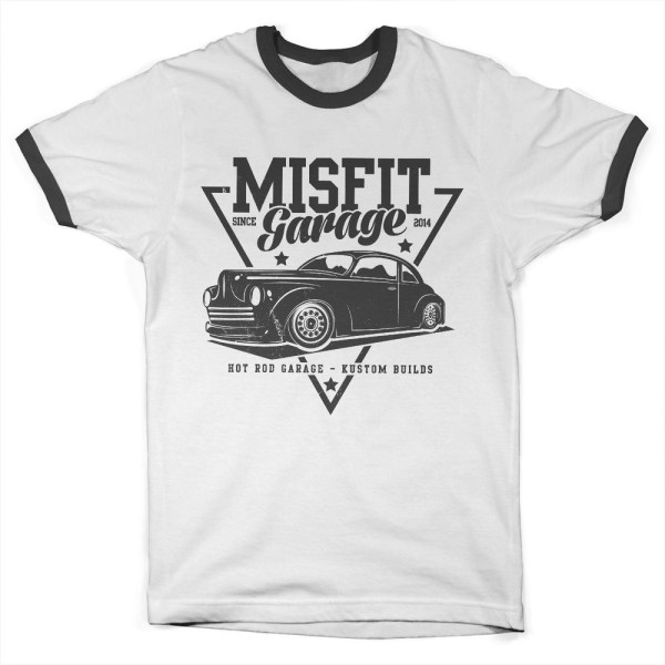Misfit Garage Since 2014 Ringer Tee DC-51-MG007-H81-13