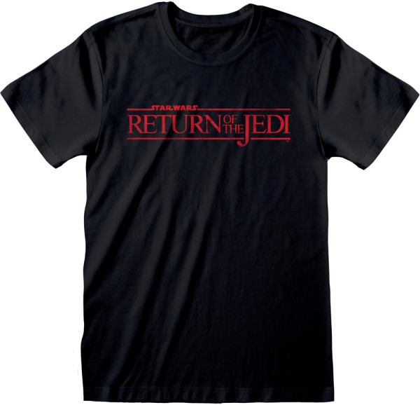 Star Wars - ROTJ Logo T-Shirt Black