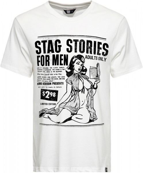 King Kerosin Classic T-Shirt KKU21007 Offwhite