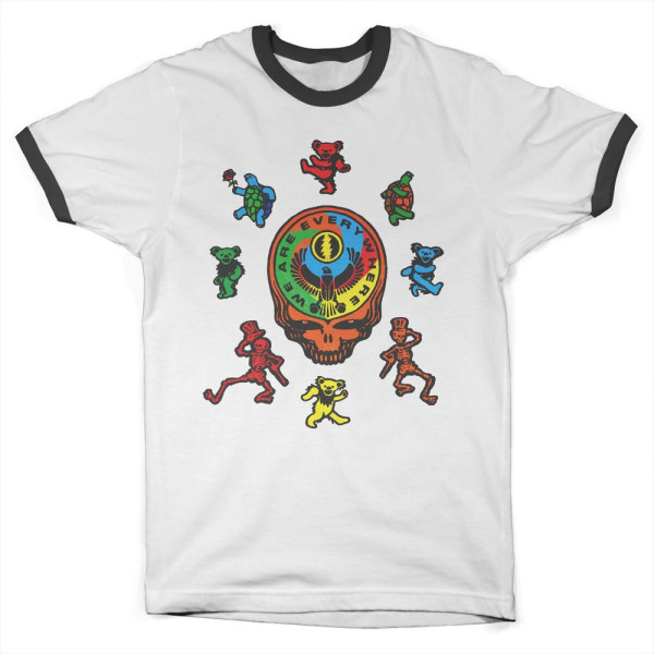 Grateful Dead T-Shirt Dead Egyptian Ringer Tee WMX-51-GD001-DTF901
