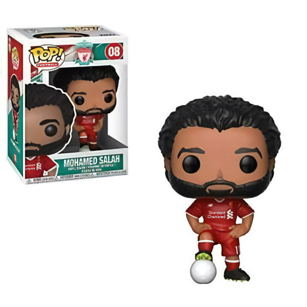 Liverpool FC POP! Funko Vinyl Figur M. Salah Fussball Premier League Red
