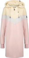 Alife & Kickin Damen Sweatkleid BiggiAK A Sweatdress Creme Melange