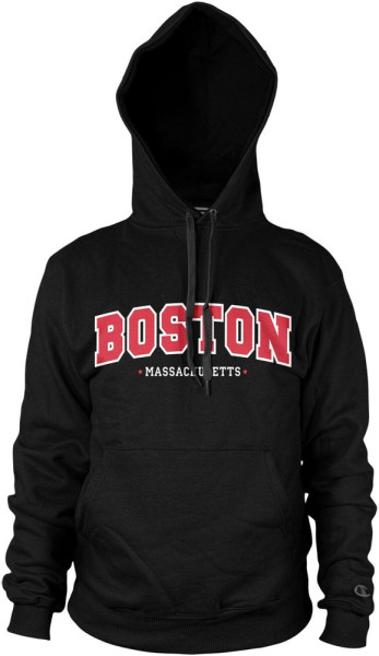Hybris Boston Massachusetts Hoodie Black