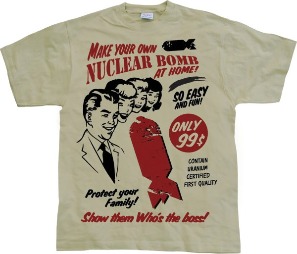 Hybris Make Your Own Nuclear Bomb Khaki