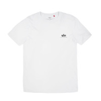 Alpha Industries Basic T Small Logo T-Shirt / Unisex White