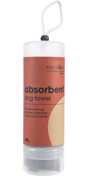 Trespaws Hund Sooty - Absorbent Dog Towel Flint