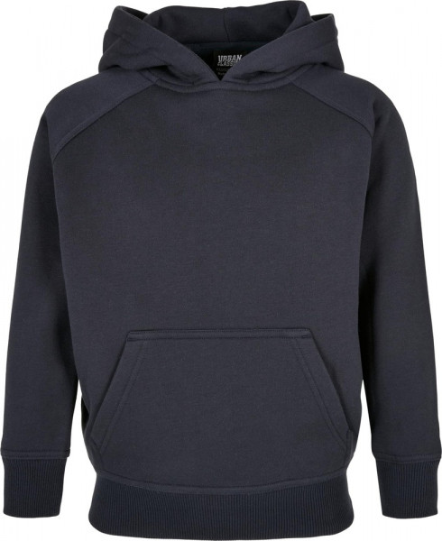 Urban Classics Jungen Boys Blank Hoody Navy