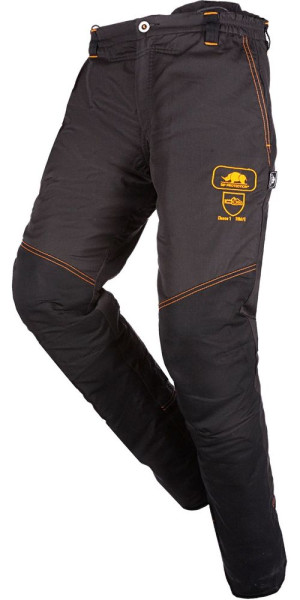 SIP Bundhose Schnittschutzhose, Klasse 1 Typ A 1RP1 Anthrazitgrau/Schwarz-XXL