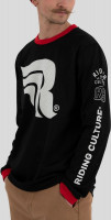 Riding Culture by Rokker Sweatshirt Ride More Mesh Jersey Black