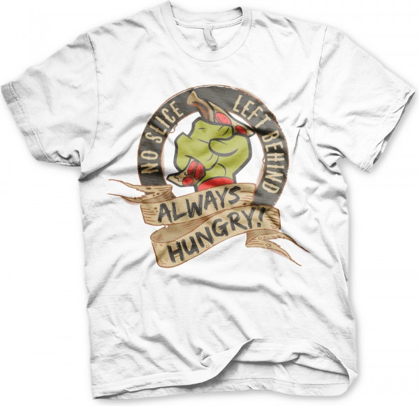 Teenage Mutant Ninja Turtles TMNT No Slice Left Behind T-Shirt White