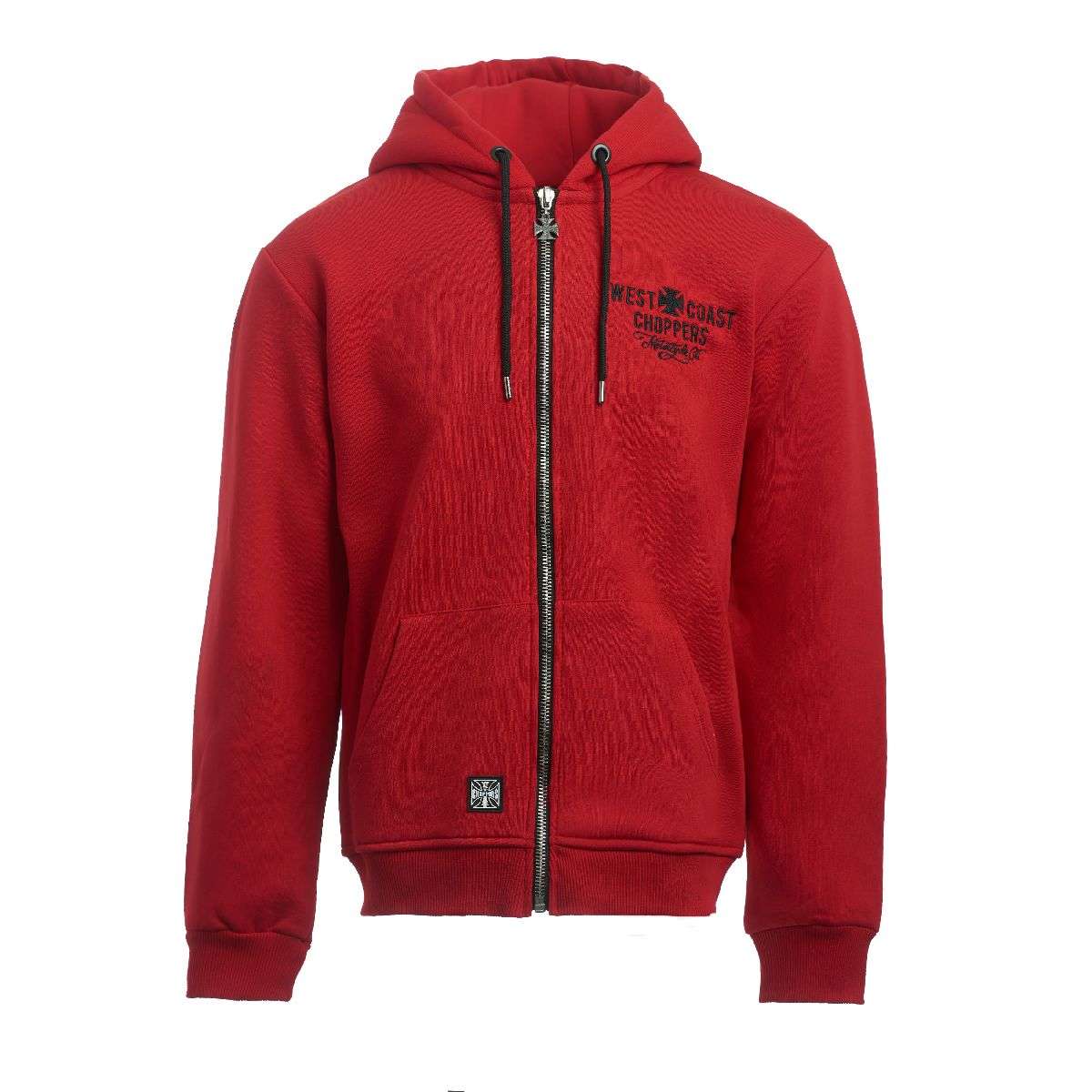 WCC West Coast Choppers Hoodie Motorcycle Co. Zip Hoody Red Hoodies Sweatshirts Casual Moto Men s Clothing Motorcycle kustom kult