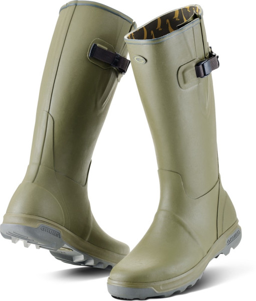 Grubs Gummistiefel Highline Unisex Wellies Green