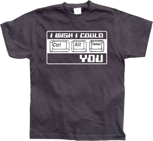 Hybris I Wish I Could CTR-ALT-DEL You! Black