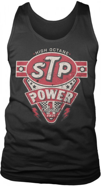 STP Power Tank Top Black