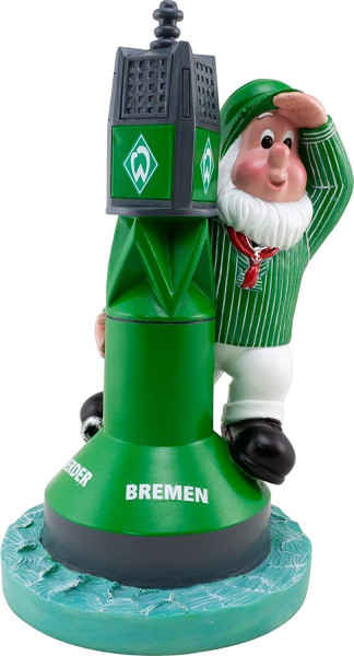 SV Werder Bremen Gartenzwerg Boje Fussball 1. Bundesliga Green