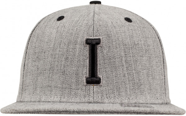 MSTRDS Cap I Letter Snapback Heather Grey