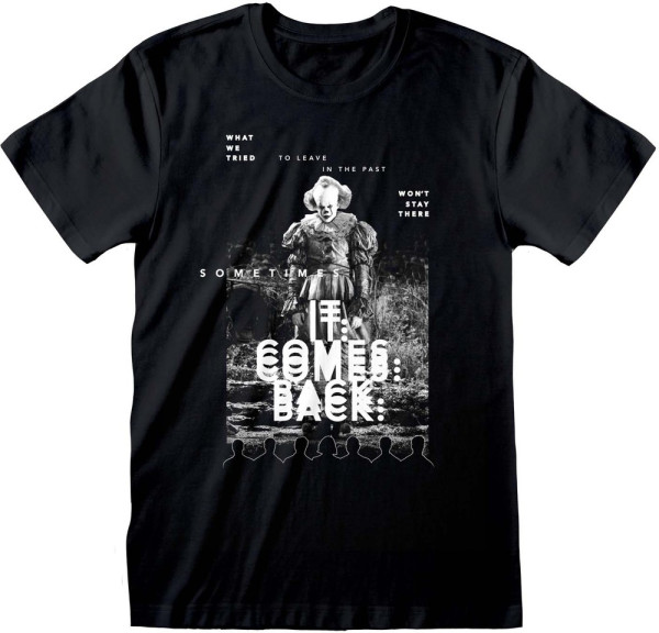 IT Chapter 2 - IT Comes Back T-Shirt Black