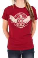 OCC Orange County Choppers Female Shirt Eagle Red