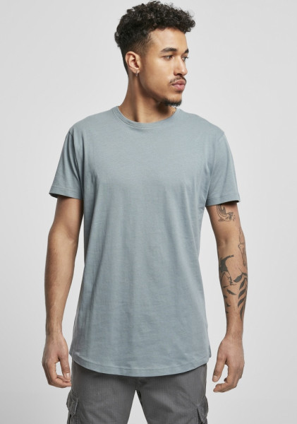Urban Classics T-Shirt Shaped Long Tee Dustyblue