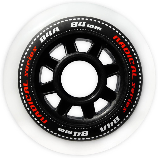 Tempish Universal Inliner Zubehör Inliner Rollen RADICAL 84 mm 84A Set 4 Stk 13690