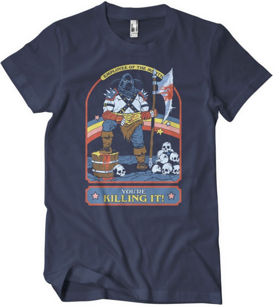 Steven Rhodes You'Re Killing It T-Shirt Navy