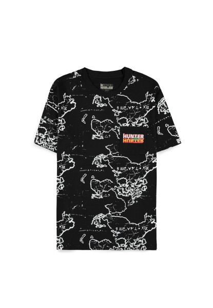 Hunter X Hunter - Men's Loose Fit Short Sleeved T-Shirt Black